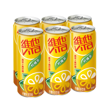 【好乐源整盒】维他柠檬 听装 310ml*6听