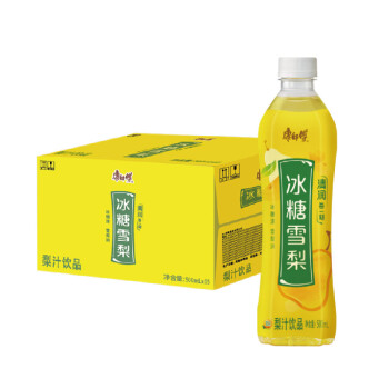 【好乐源整件】康师傅 冰糖雪梨500ml*15瓶 梨汁饮料饮品量贩装整箱